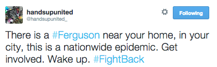 socialjusticekoolaid:   Last Night in Ferguson (10.21.14): A state senator was arrested (and mama may have been legally packing), one of the lead organizers, nettaaaaaaaa, was roughed up by police, and one of the main sources of footage/live feeds, Rebel