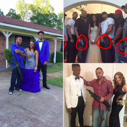 Micdotcom:  Black Mom Nails The Problem With Dads Posing In Prom Photos With Guns