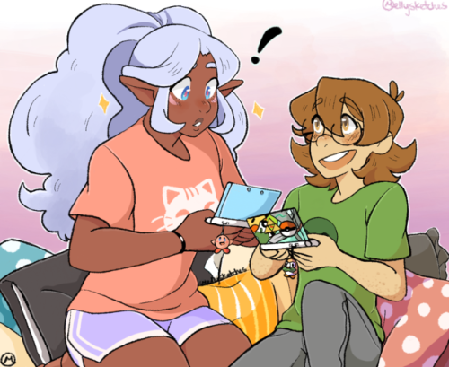 mellysketches:Game night~