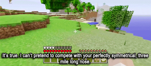 nuclearoverreactor:  Let’s Play Minecraft - A gif for every episode    —-> Episode 77: Human Hit List 
