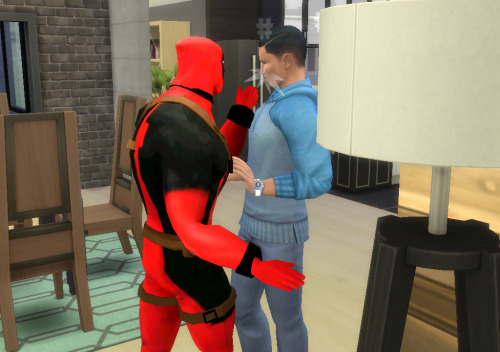 Some of Deadpool’s shenanigans in the NIGHTHAVEN household&hellip;Ranging from messing up the plumbi