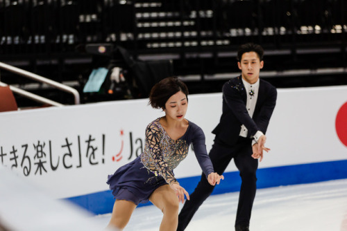 fivecentimeterspersecond: sui wenjing/han cong - pairs SP practice four continents championships 201