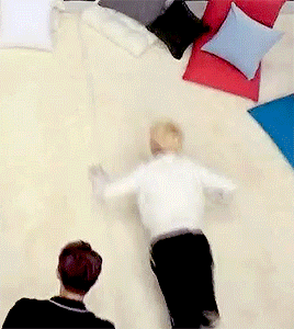 Jimin Just Loves Throwing Himself Everywhere