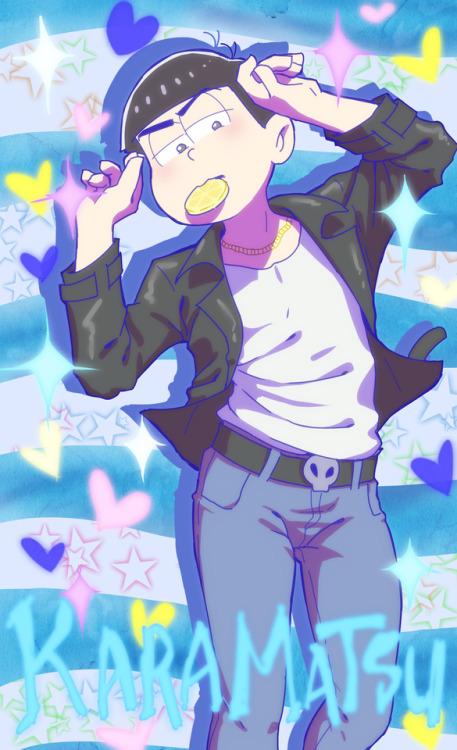 yousachi:カラ松はめちゃくちゃにカッコイイでしょうね