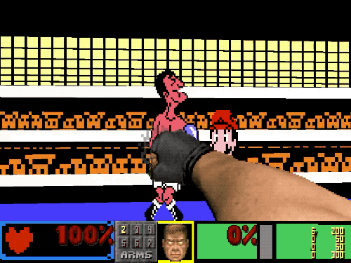freegameplanet:  Punch-Out Doom is a Mike Tyson’s Punch-Out!! themed Doom total