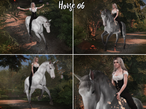 tv-sims:[TV] Horse charmer - 9 female poses with a horse.You will need:- HorseDownload