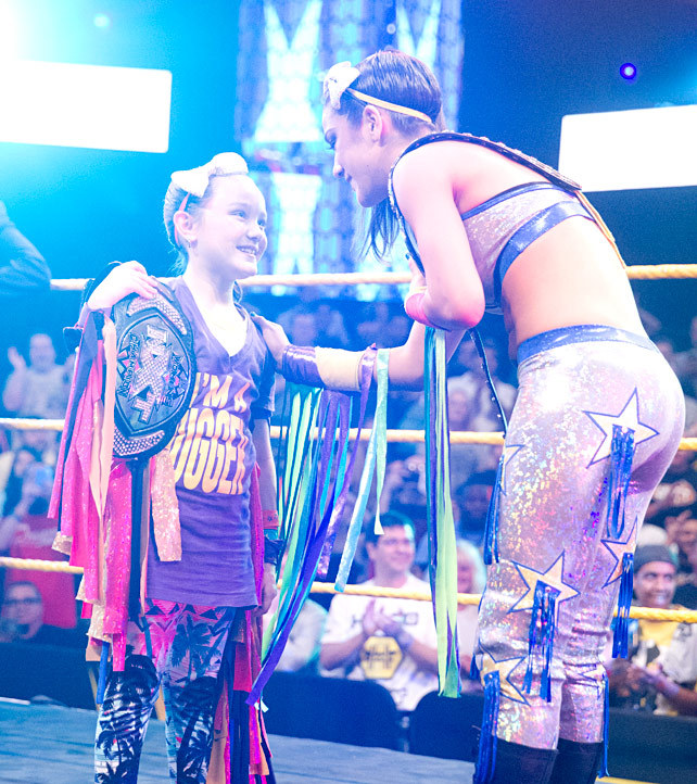 nxtdivasource:  Bayley surprises her biggest fan 