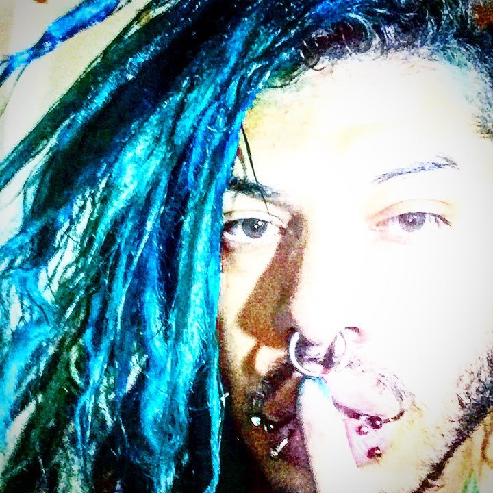 #dreads #hairdying #mintgreen    #lost #lostnachos #lostnachos2017