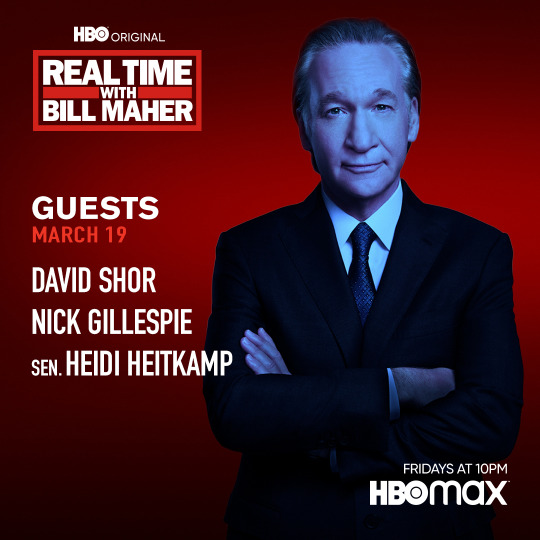 HBO Real Time Guests: Friday, Mar. 19, 2021
