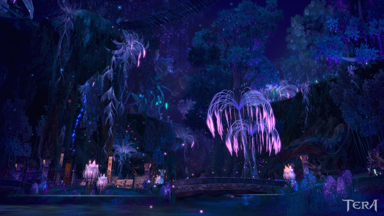 Tera online (beautiful night)