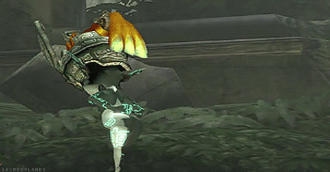 sacredflames:Zelda GIF ChallengeFavorite character (5/5) → Midna“At first she seems to be a strange, dark creature with an agenda of her own and little regard for Link, but she ends up changing her attitude towards those who are willing to help