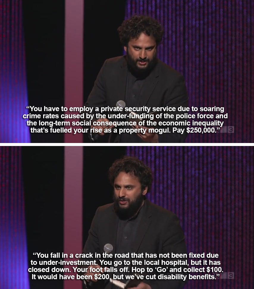 sandandglass:  Nish Kumar, NZ International Comedy Gala 2016  