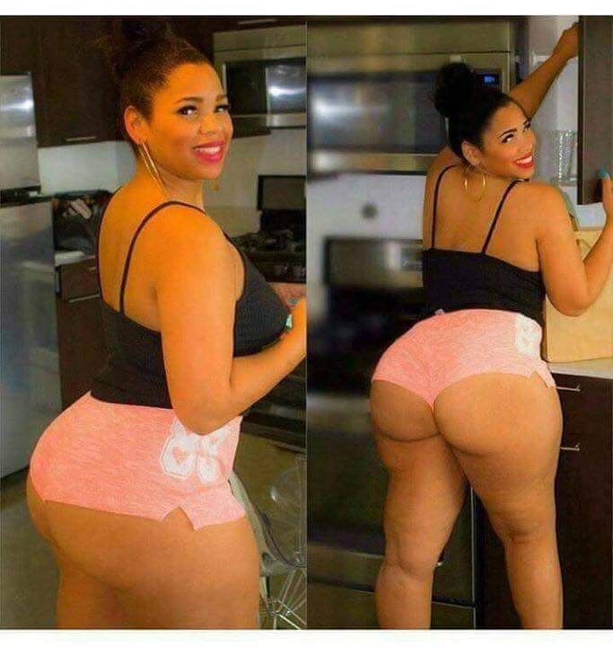 she2damnthick:  Sex In The Kitchen Over By The Stove