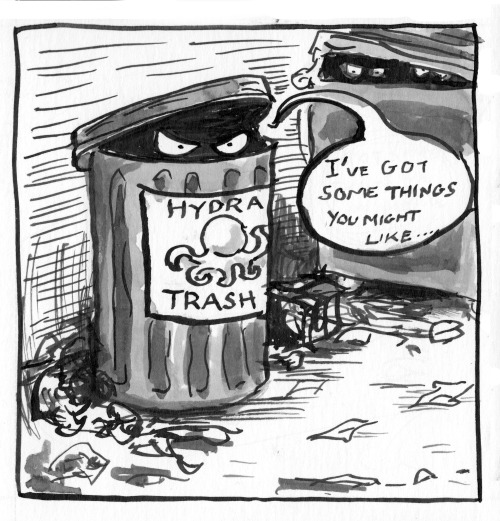feanorinleatherpants:Don’t look in the trash can.  There is nothing but trash in there.