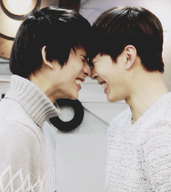 pandreos:  hongbin and gongchan are officially best friends. 