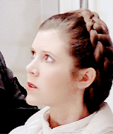 spidehman:Leia Organa + hair appreciation