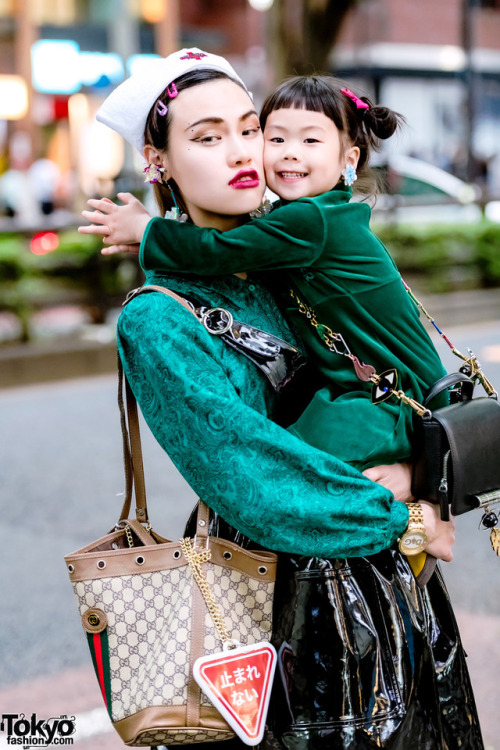Porn Pics tokyo-fashion:Designer Tsumire and 3-year-old