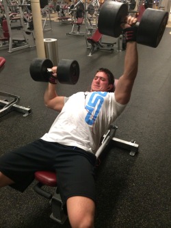 Need Heavier Dumbbells. Not Bragging. Our Gym Only Goes To 100 When My Last Went