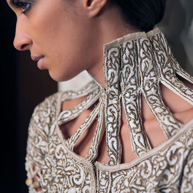 maccosmetics:  Backstage at Rimple Narula &amp; Soltee by Sulakshana, India Couture