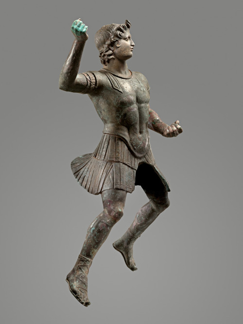 archaicwonder:Rare & Unique  Alexander The Great Equestrian Figure, 3rd-2nd Century BCA magnific