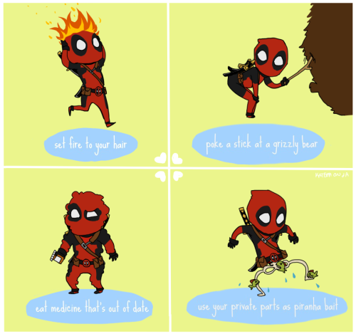 Dumb ways to die, Deadpool edition