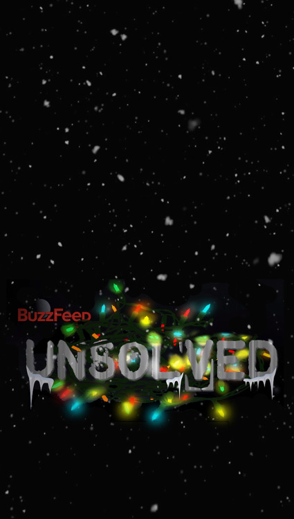 ghostwheeze:Buzzfeed Unsolved Lockscreens↳ Christmas/Winter