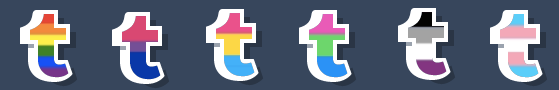 charlesoberonn:  charlesoberonn:  charlesoberonn:  Tumblr’s logo cycles through