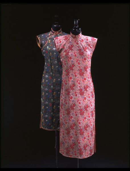 Qipao/Cheongsam1940-1950Hong Kong, China Woven self-patterned rayon