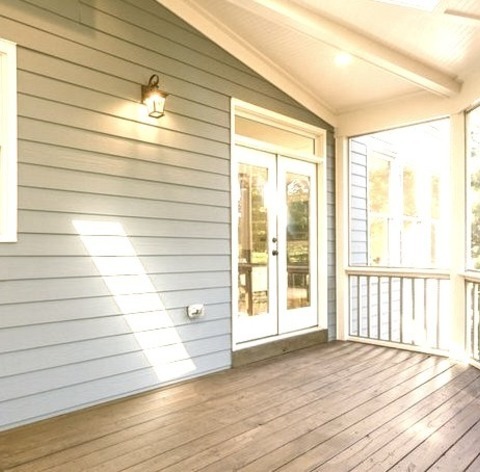 Transitional Deck In Raleigha Sizable Traditional Backyard Deck With An Addition To The Roof
