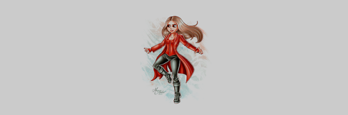 wanda maximoff | scarlet witch headersplease like or reblog; credit © Iordsauron on twitter