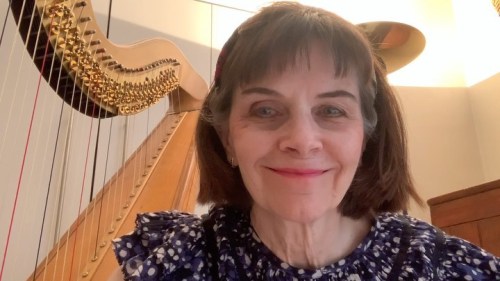 The magical moment at 50 minutes and 44 seconds is one of Principal Harp Nancy Allen’s favorit