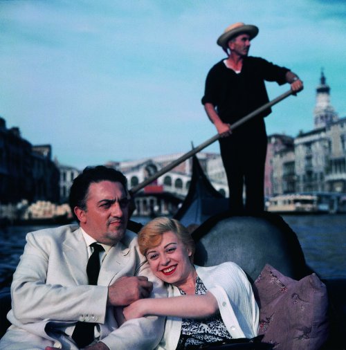 lottereinigerforever:Federico Fellini & Giulietta Masina