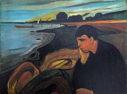 malinconie:  Edvard Munch,Â Melancholy,