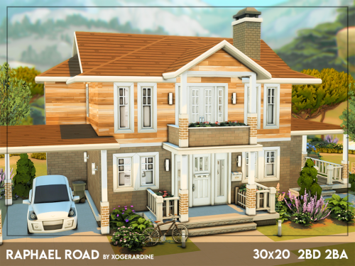  Raphael Road (NO CC) Cute family house with 2 bedrooms and an art studio! I really like this open f