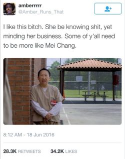 ibhmpodcast:  One of the best characters on OITNB 
