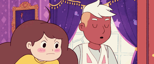 venomade:  current cartoon trend: perky white girl + love interest of color with a punk haircut.Bonus: