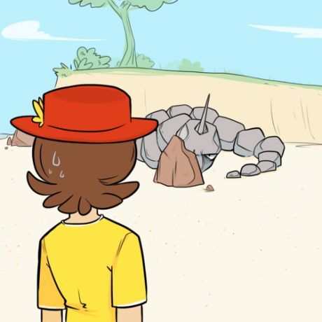 Gee&hellip; I wonder what rock smash will do&hellip;