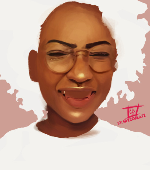 controlled-khaos: Started saving the progress kinda late but here’s process painting…Been a minute s