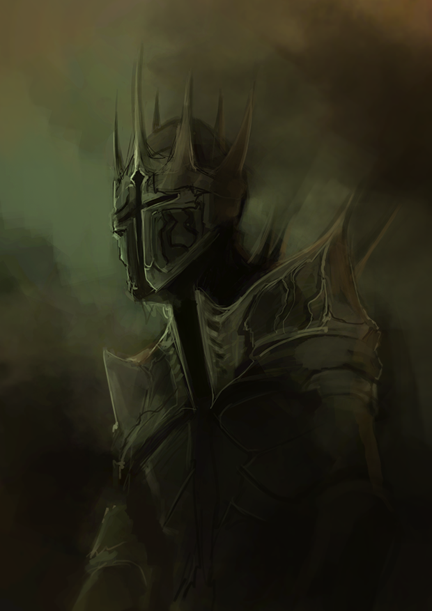 foxintwilight:  Ornate armor 30 minutes, for the Daily Spitpaint facebook group I