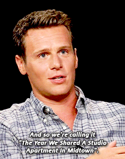 jgroffdaily: […] Being surrounded by Lin’s energy alone… Lin and I share like,