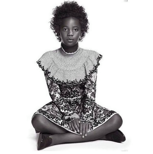 2damnfeisty:  shannongoodpress:  ANNIE Star Quvenzhané Wallis Says She Will Never Change Her Name published on Dec. 3 by Shannon Quvenzhané Wallis star of the upcoming movie Annie was featured in a spread for V Magazine V92, currently on newsstands!