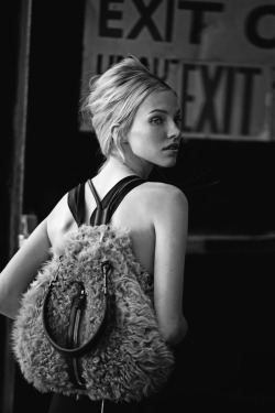 Senyahearts:  Sasha Luss In “Gray Scale” For Neiman Marcus, September 2014 Photographed