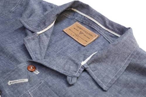 ‘MANHATTAN’4.6 OZ ITALIAN SELVEDGE CAMP SHIRTJOHN COLLINS DENIM DESIGNSLOS ANGELES, CAPR