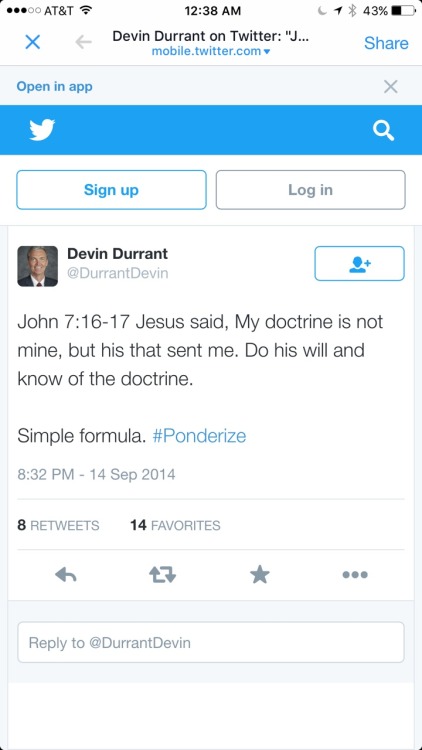 #ldsconf meme business gets called out before #ponderize can expand to City CreekSunday night afte