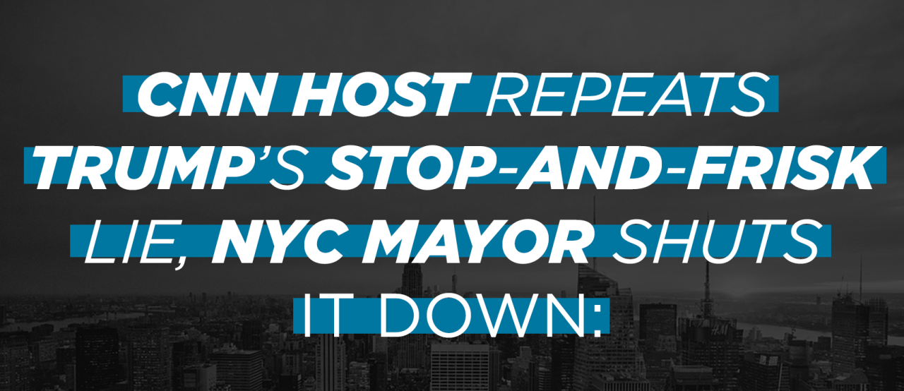 mediamattersforamerica:  There’s a reason that NYC’s stop-and-frisk was found