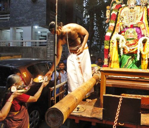 Vishnu procession