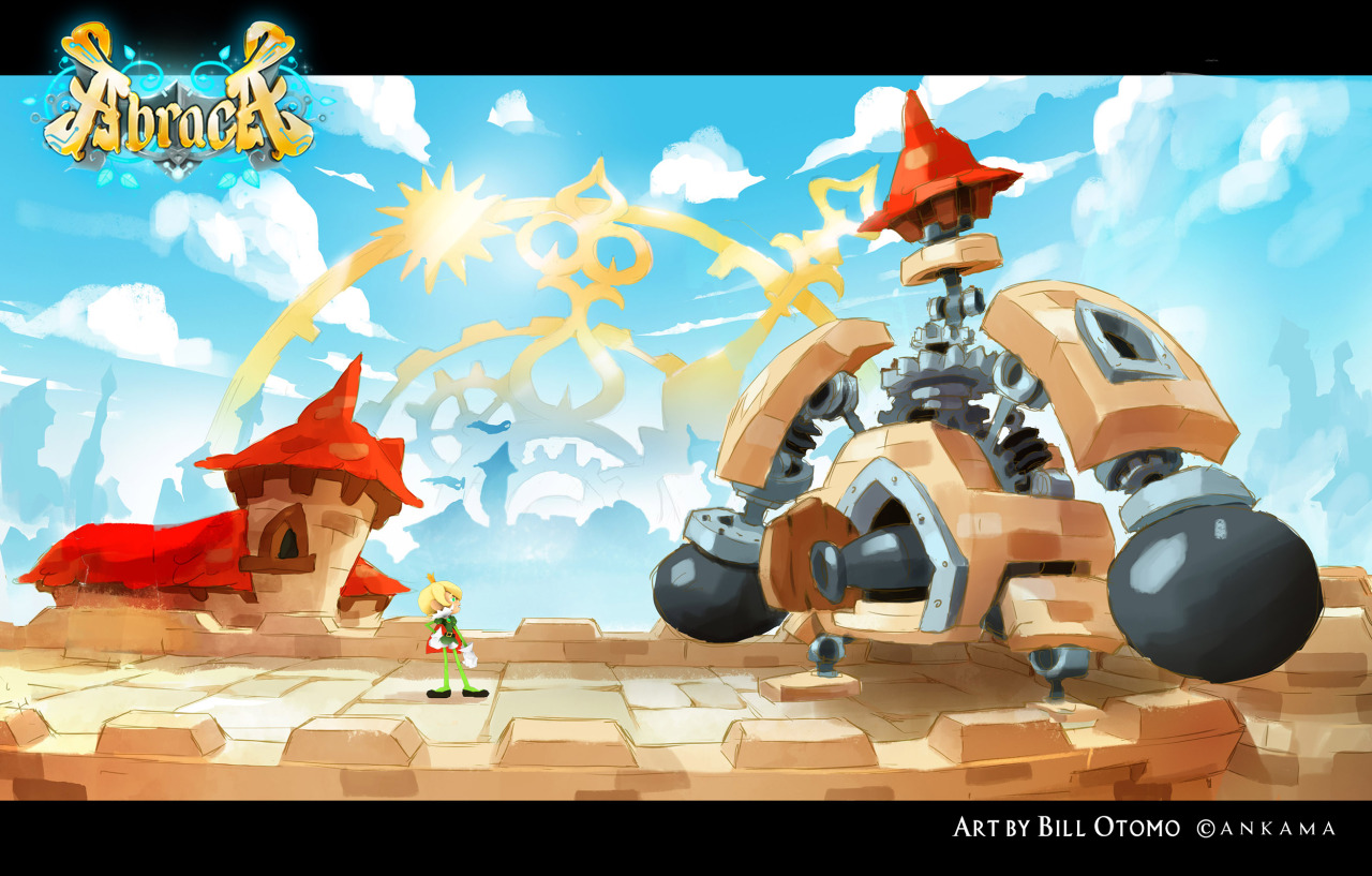catfishdeluxe:  More concepts for Ankama’s videogame “Abraca” ! This time we