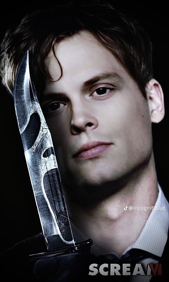 Ghostface!Spencer Reid X Fem!Reader