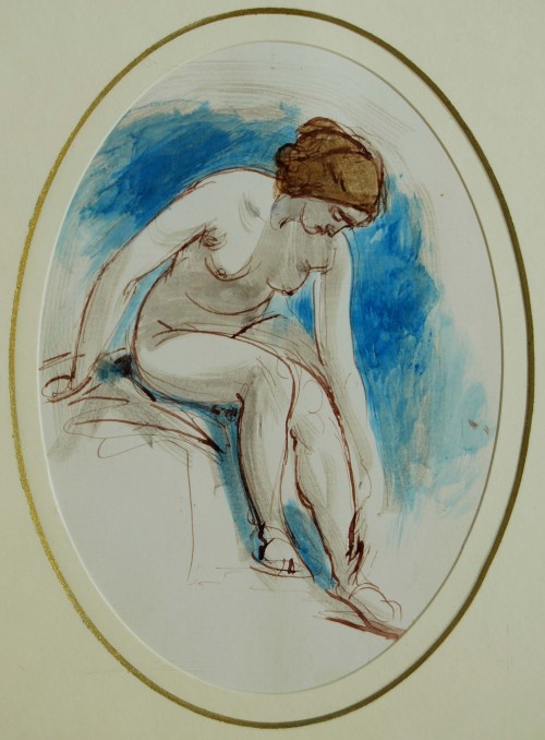 William Edward Frost (English, 1810-1877)Female Nude