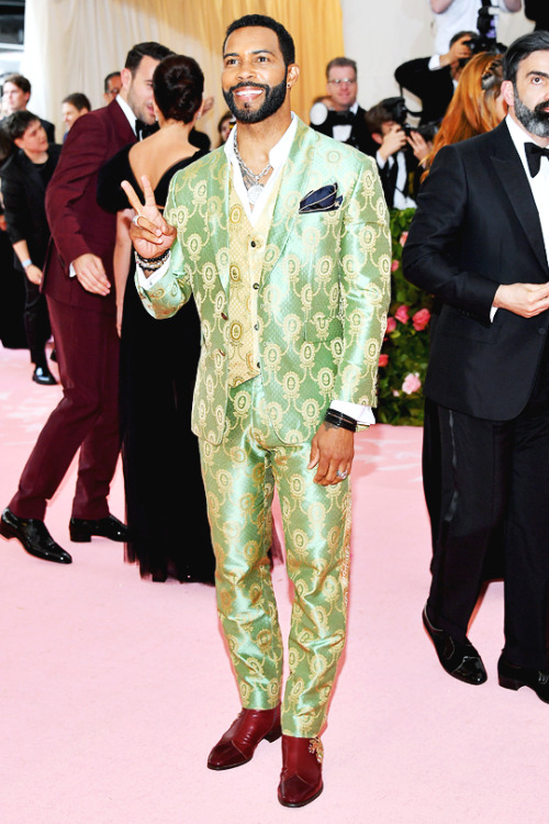 zacharylevis: OMARI HARDWICK2019 Met Gala: ‘Camp: Notes on Fashion’, New York City (May 